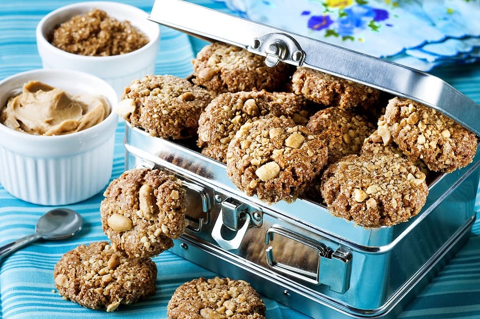 עוגיות מתוקות מבוטנים מלוחים