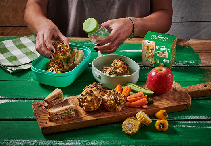 מתכון מאפינס טבעוני טופו וירקות